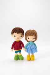 あみぐるみ人形　ファミリー