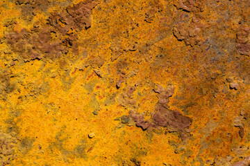 Iron texture for background. rusted metal surface