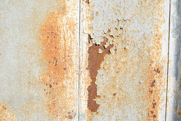 Rusty, metal texture.