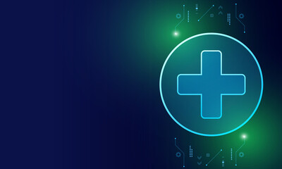 Obraz premium health care medical innovation technology concept ,Protect Flu COVID-19 spread 