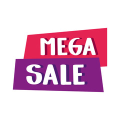 mega sale label