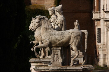 Naklejka premium Roma, il Campidoglio