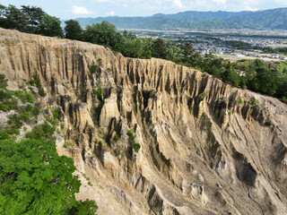 徳島県阿波市　阿波の土柱