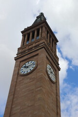 Fototapeta na wymiar City Hall Brisbane in Australia