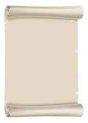 Vintage Paper Scroll Parchment Banner © Christos Georghiou