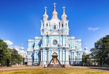 Saint Petersburg - Smolny Cathedral, Russia
