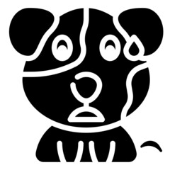 SWEAT glyph icon,linear,outline,graphic,illustration