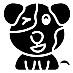 WINK glyph icon,linear,outline,graphic,illustration