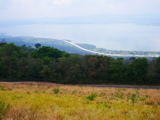 view from the top of the mountain