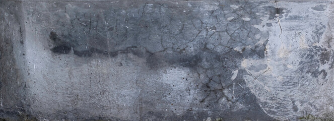 Gray and Blue Colored Cement Wall Grunge Background Texture