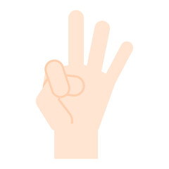 シンプルでかわいい手のイラスト 7