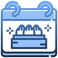 DUMPLING Gradient icon,linear,outline,graphic,illustration