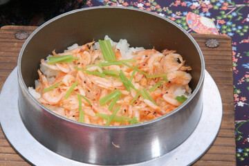 桜海老　釜飯　和食　日本食　会席　料理