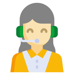 SUPPORT flat icon,linear,outline,graphic,illustration