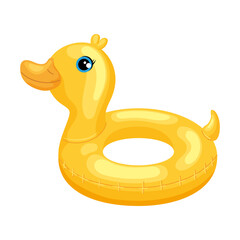 duck inflatable ring float