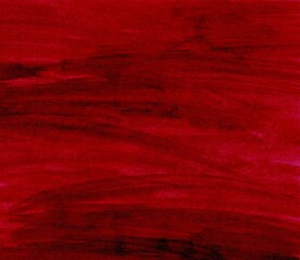 Tusche Hintergrund - Unordentlich gemalt in rot