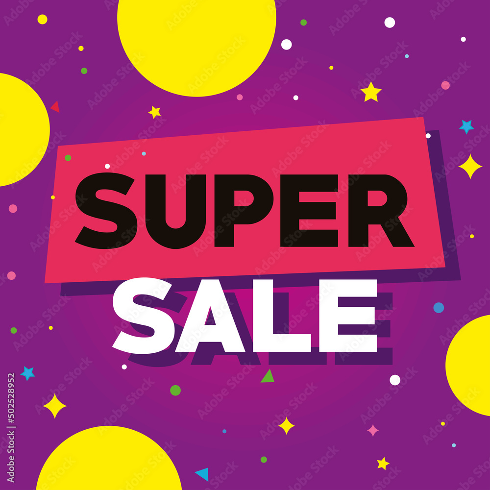 Poster super sale lettering