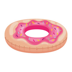 donut inflatable ring float