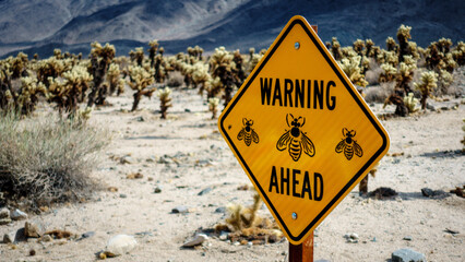 Warning bees ahead