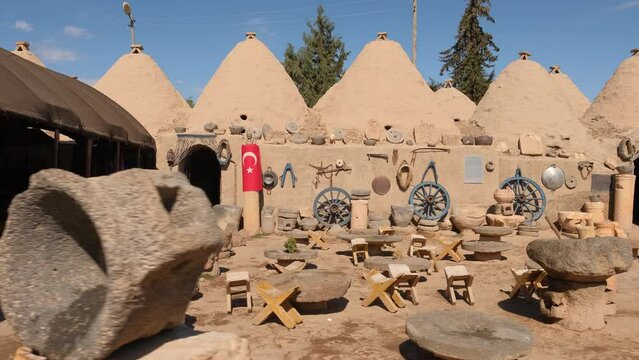 Traditional conical houses of Harran, Sanli Urfa, Turkey