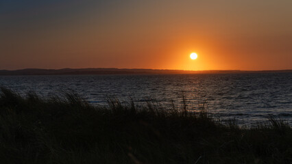 Obraz premium sunset over the Baltic Sea