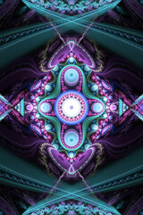 Purple Explosion Goa Music Abstact Background Uv Neon Colors