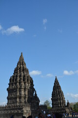 Fototapeta premium The temple of Sewu in the Prambanan compound in Central Java, Indonesia - near Yogyakarta 