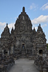 Fototapeta premium The temple of Sewu in the Prambanan compound in Central Java, Indonesia - near Yogyakarta