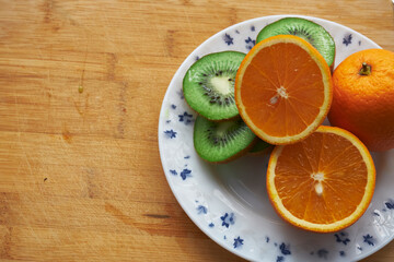 orange fruit food citrus kiwi