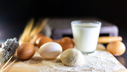 Mother will prepare bakery products for her children