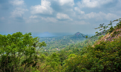 Edakkal view point, wayanad, Kerala, India.