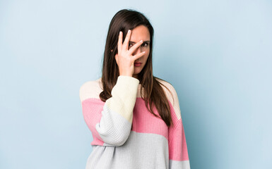 young adult pretty woman feeling bored, frustrated and sleepy after a tiresome, dull and tedious...
