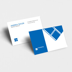 Blue Business Card Design
