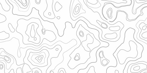 Light topographic topo contour lines map background, vector illustration