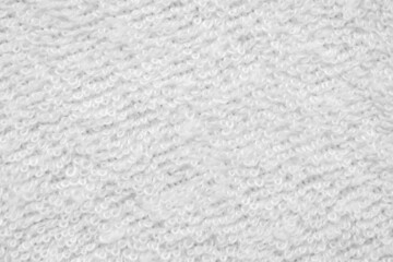 white fluffy towel fabric soft texture background