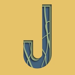 alphabet letter j