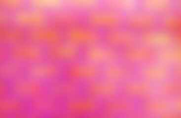 Abstract Blurred Gradient Purple Pink with Orange Geometric Square Pattern Backdrop