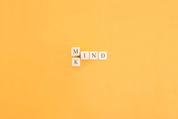 Changing the word made up of cubes with letters, turning Chance word into Change