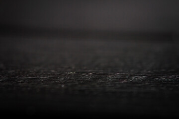 Macro shot of vinyl record