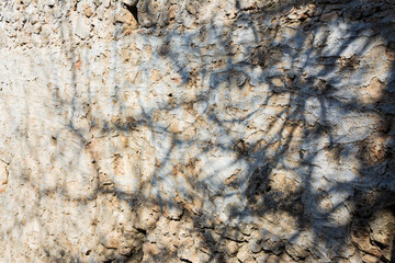 Old  bricks wall pattern. Medieval stone wall.  Background, texture