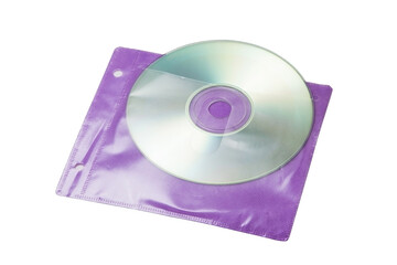 CD isolated on a white background