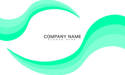 business card template with abstract background, vector abstract, vector illustration