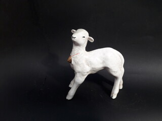 Vintage porcelain figurine - sheep
