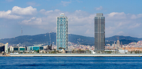 skyline Barcelona