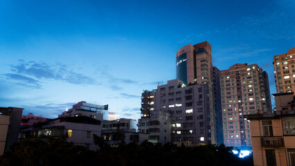 Obraz premium view of the city