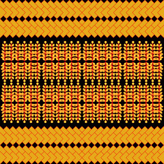 Ethic fabric carpet ornament native textile. Irate tribal seamless pattern. Geometric tranditional vector illustrations. Embroidery style.