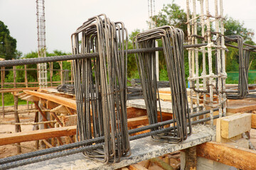 Stirrups are reinforced concrete. It is responsible for reinforcing inside beams in transverse...