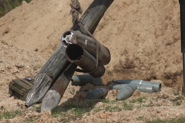 Disposal of Russian unexploded ordnance by the Chernihiv pyrotechnic squad