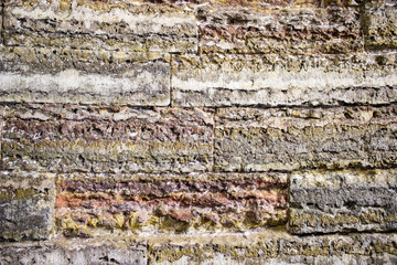 old brick wall, background and texture