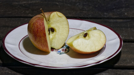 Nature morte - Pomme - dégustation
